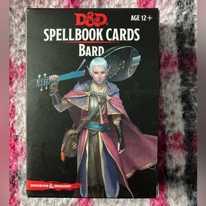 D&D Spellbook Cards - Bard